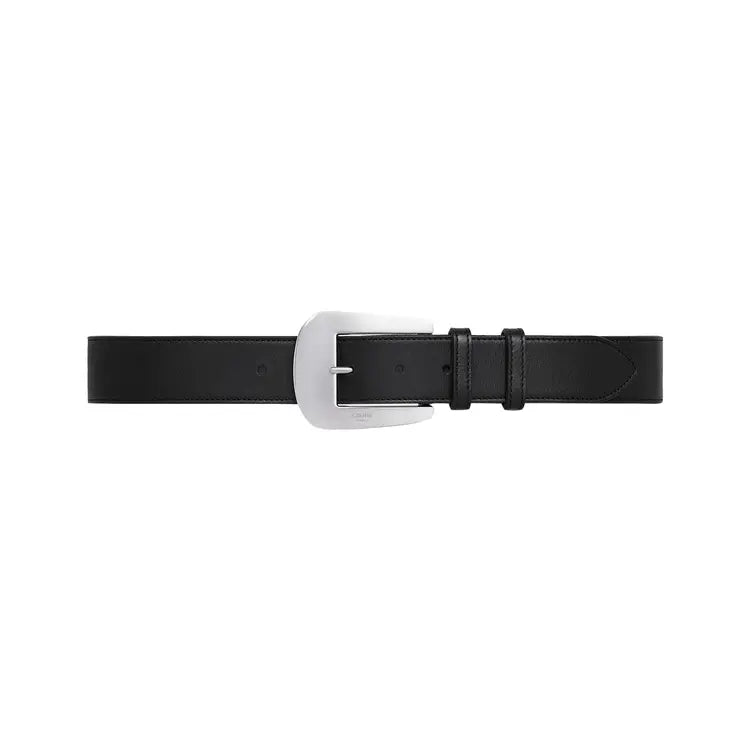 Celine Leather belt in black