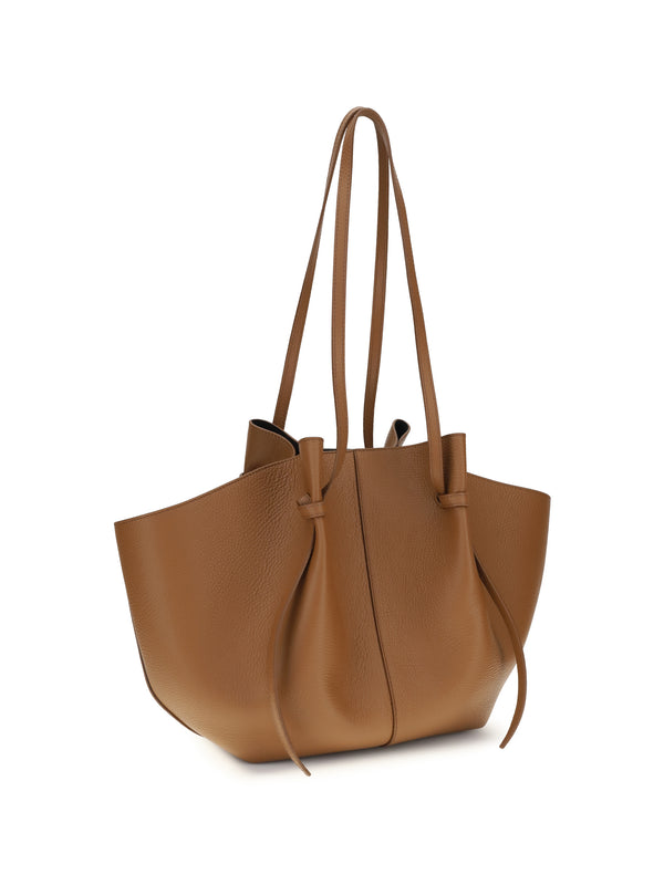 Tote Bag Mochi Hammered Hazel Leather Calf Shoulder