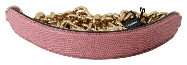 Dolce & Gabbana 100% Leather shoulder bag in pink
