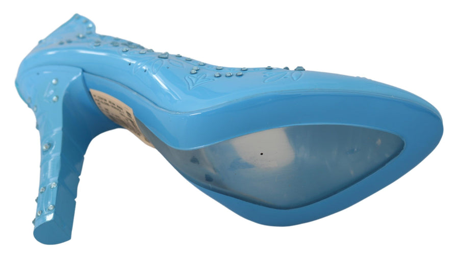 Dolce & Gabbana 90% PVC heel in blue