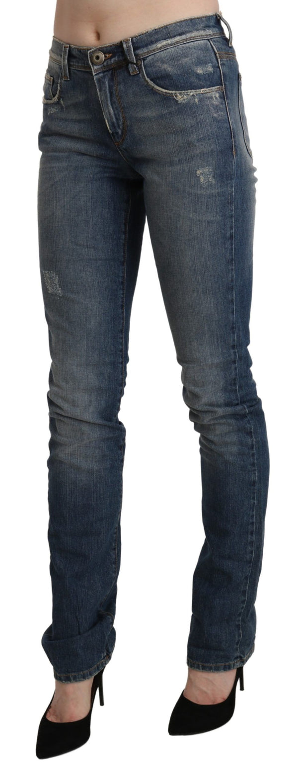 Ermanno Scervino 100% Cotton jeans in blue