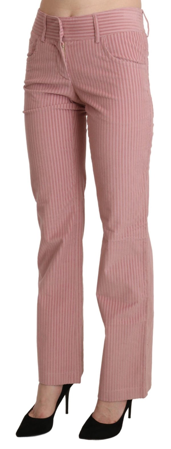 Ermanno Scervino 98% Cotton trousers in pink