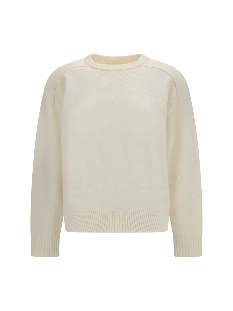 Breha Wool Cashmere Blend Sweater Ivory