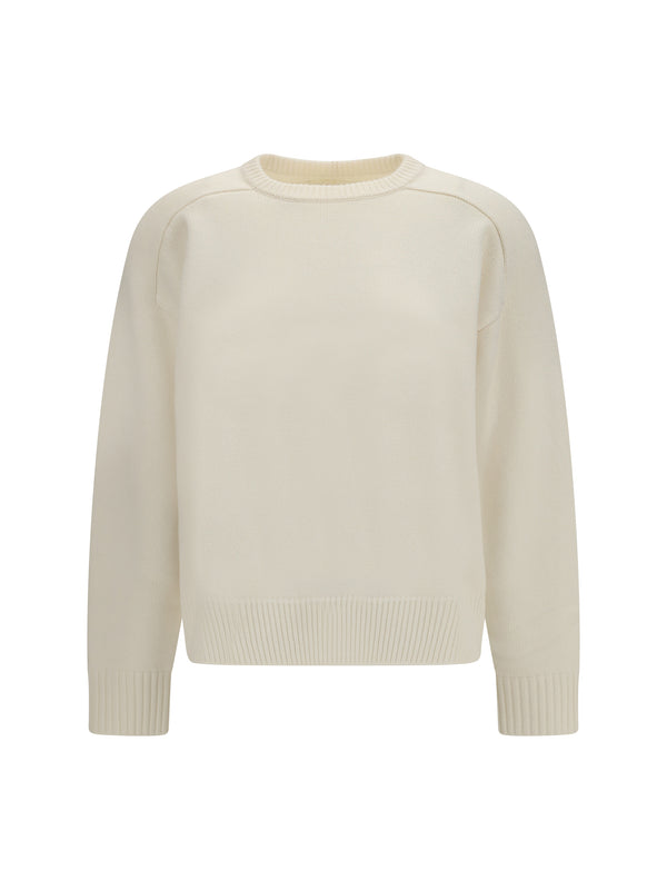 Breha Wool Cashmere Blend Sweater Ivory