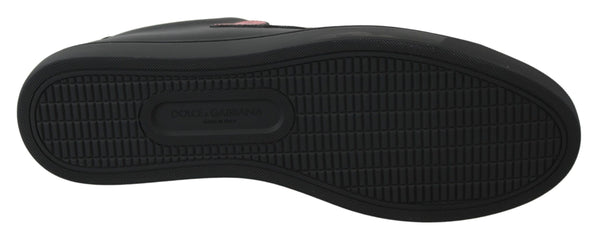 Dolce & Gabbana 100% Leather upper sneakers in black