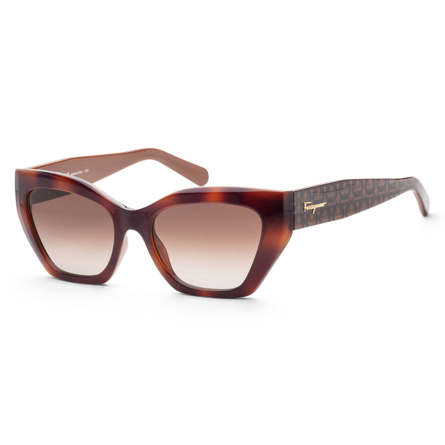 Preloved - Ferragamo Womens Fashion 54 Mm Classic Tortoise Sunglasses Sf1043s-238-54 One Color