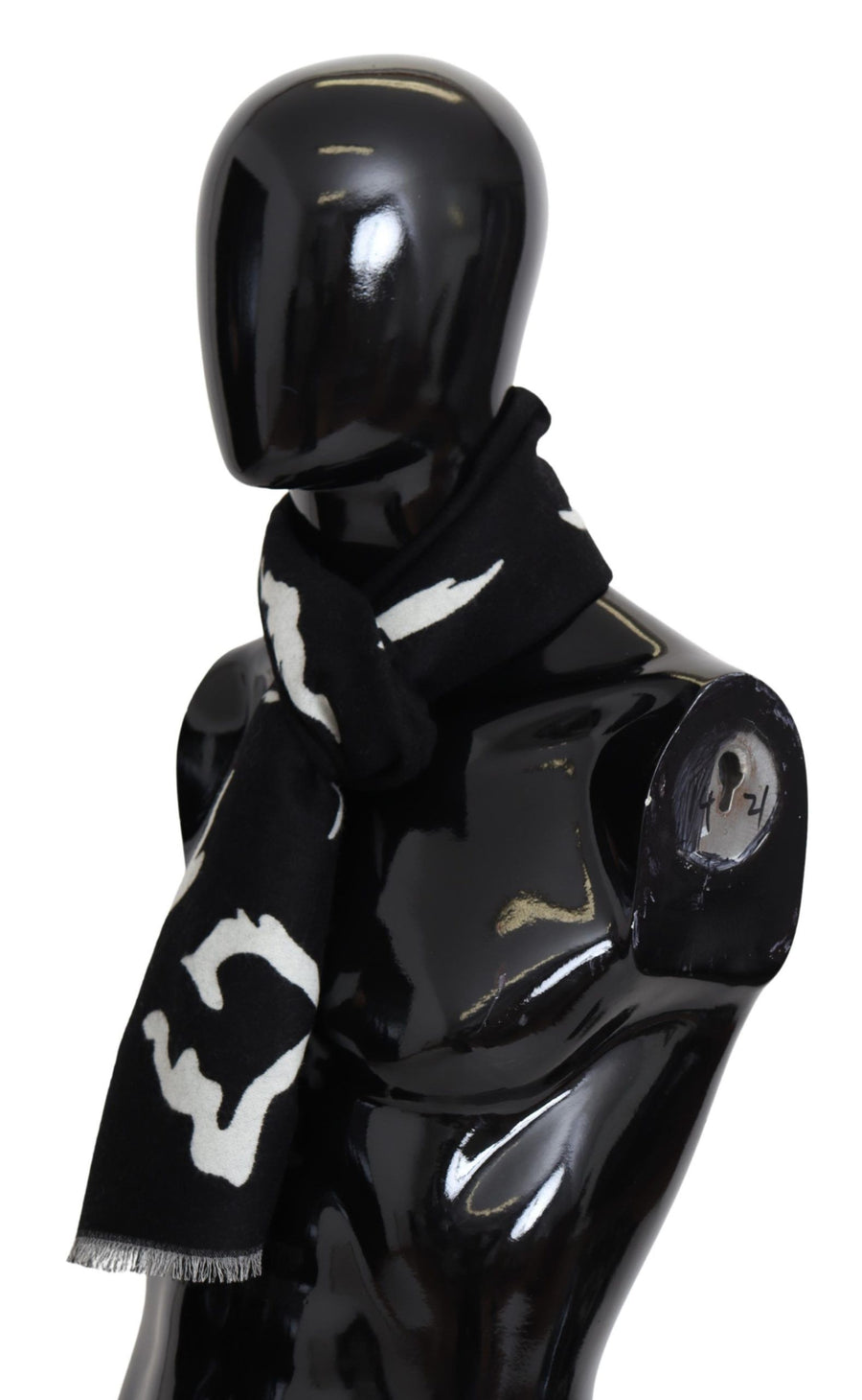 Givenchy 94% Wool scarf in black