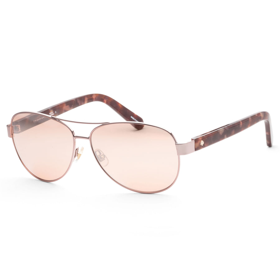 Preloved - Kate Spade Womens Dalia 58mm Red Gold Sunglasses Dalia2s-0au2-58 One Color