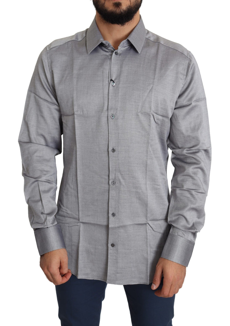 Dolce & Gabbana 100% Cotton shirt in gray