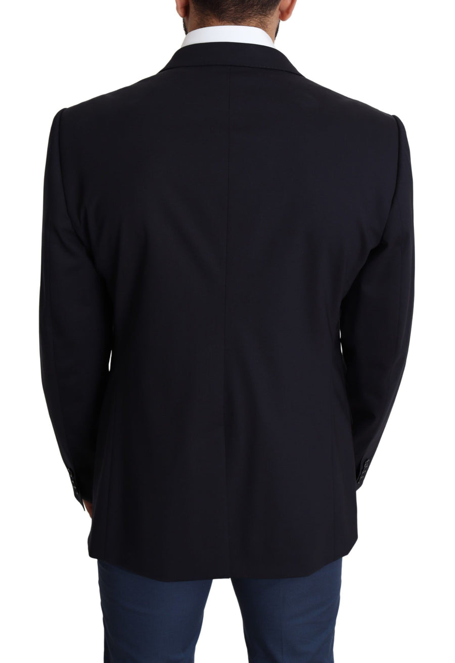 Dolce & Gabbana 98% Virgin Wool blazer in black