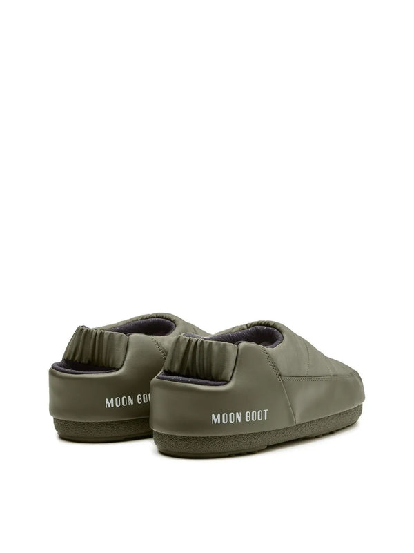 Moon Boot Nylon slipper in green