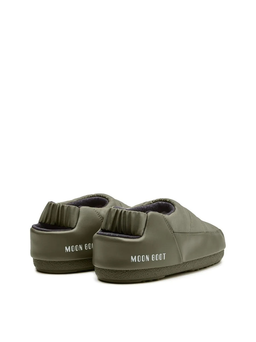 Moon Boot Nylon slipper in green
