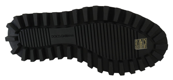 Dolce & Gabbana 65% Leather derby shoe in black