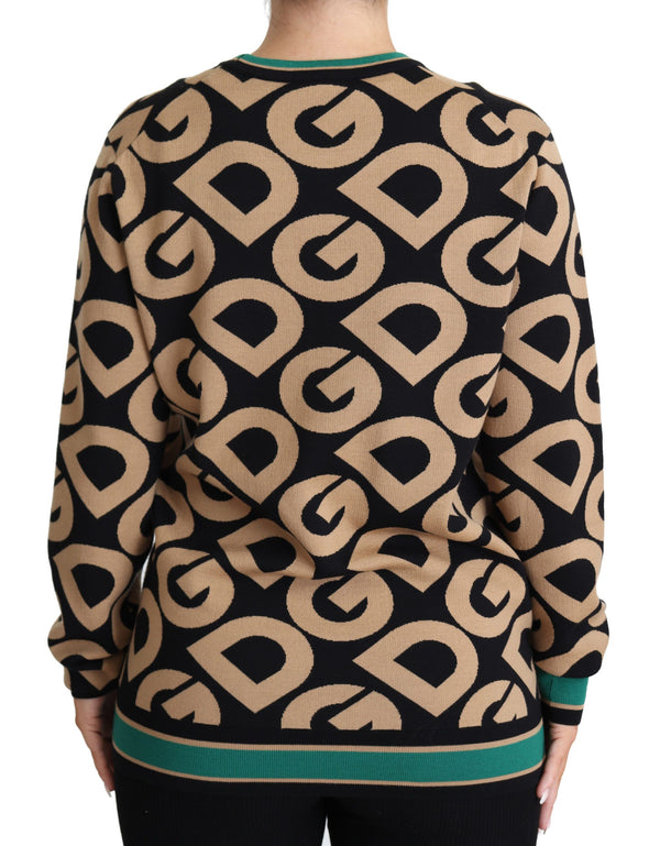 Dolce & Gabbana 98% Virgin Wool sweater in multicolor