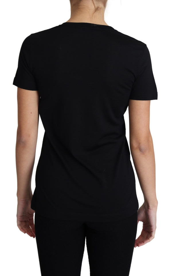 Dolce & Gabbana 100% Wool t-shirt in black