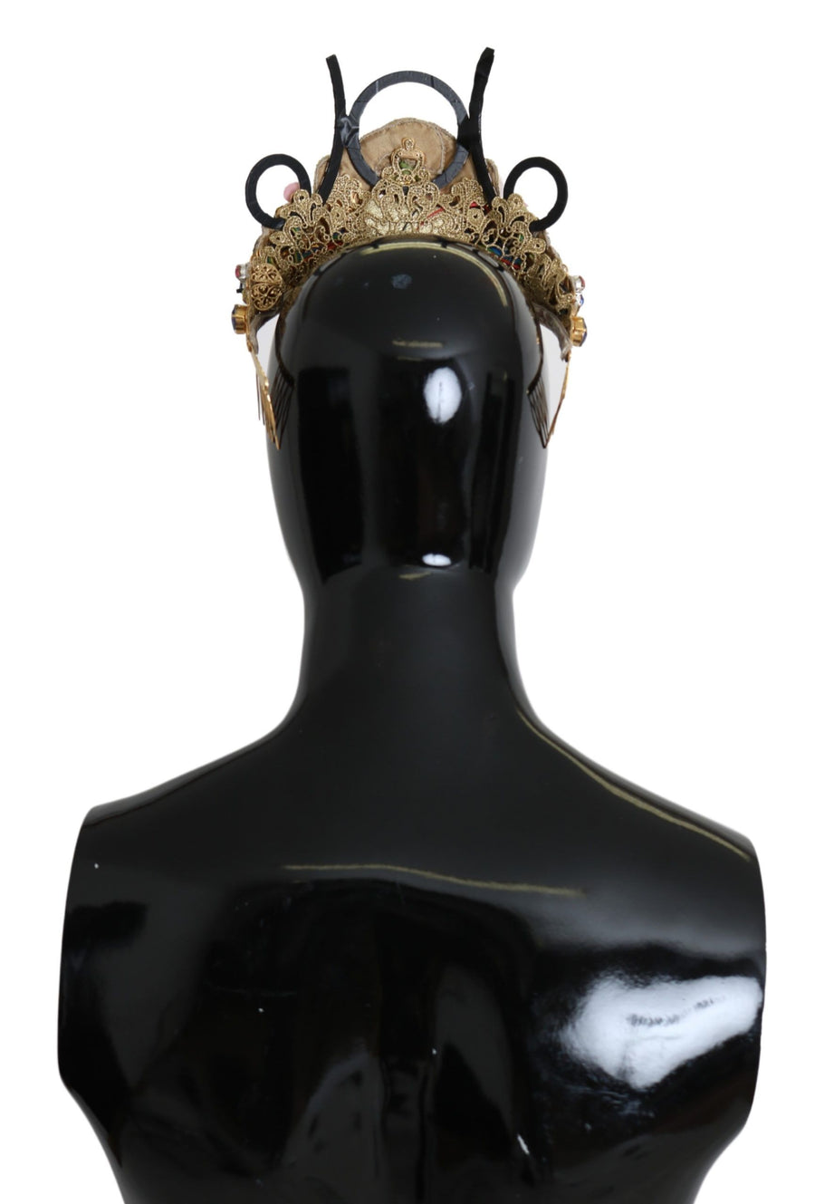 Dolce & Gabbana SMY100466 Brass tiara in gold