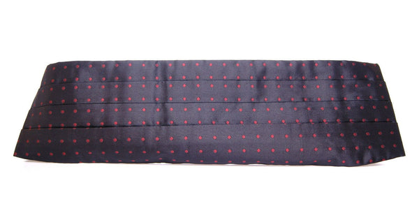 Dolce & Gabbana 100% Silk cummerbund in black