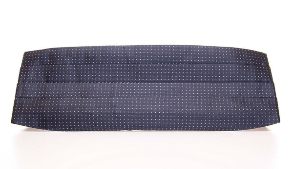Dolce & Gabbana 100% Silk cummerbund belt in blue