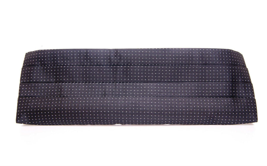 Dolce & Gabbana 100% Silk cummerbund in black