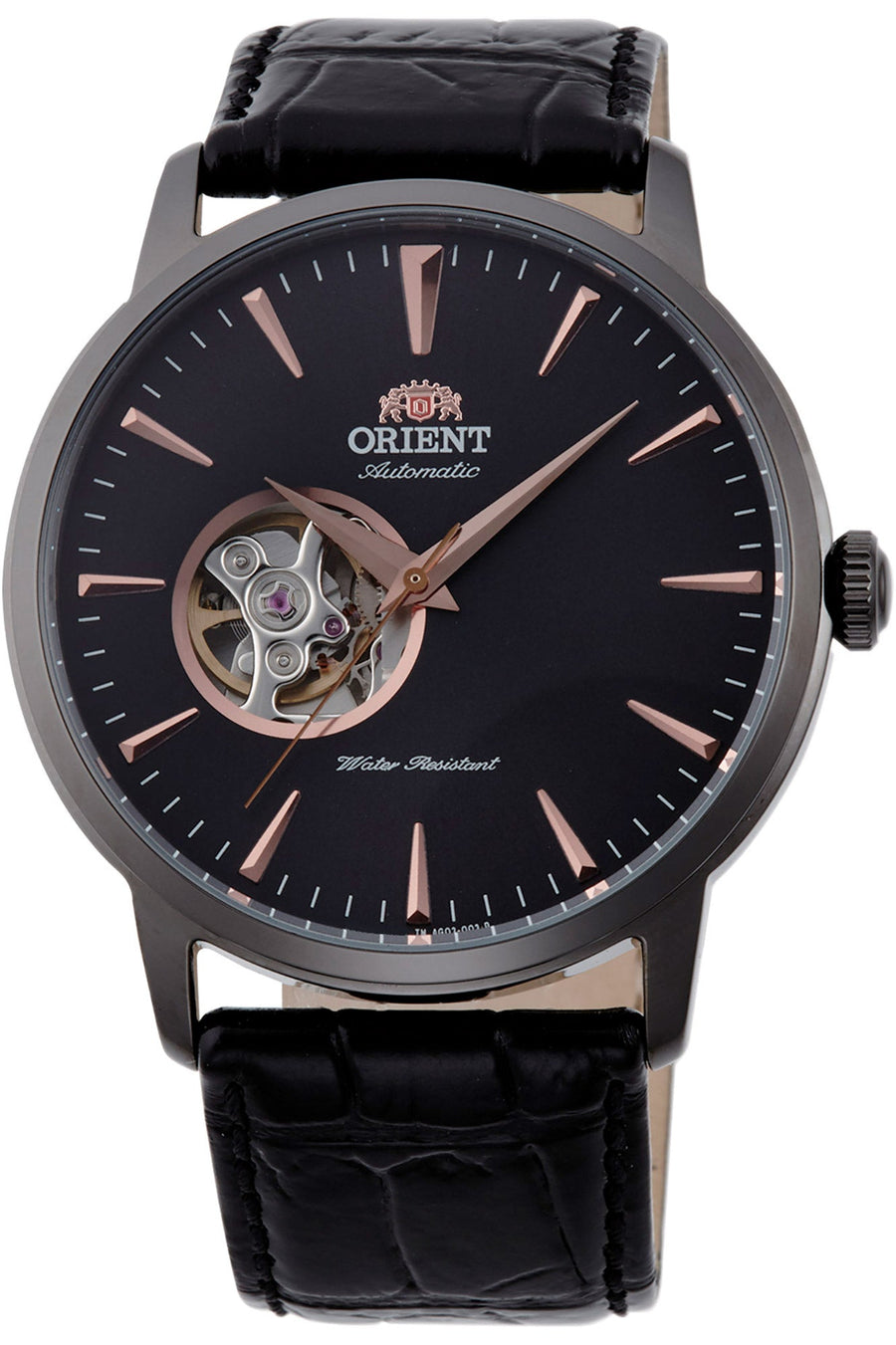 Preloved - Orient Mens Classic Open Heart 41mm Automatic Watch Ag02001b One Color Watches