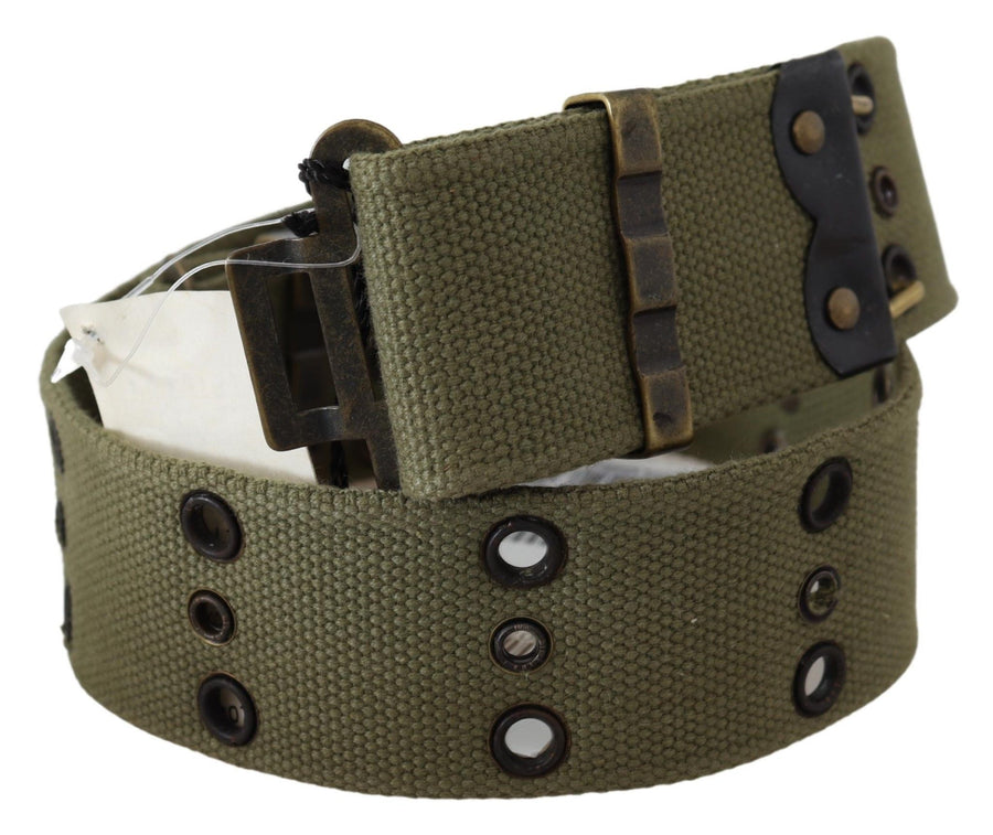 Ermanno Scervino 100% Cotton belt in green