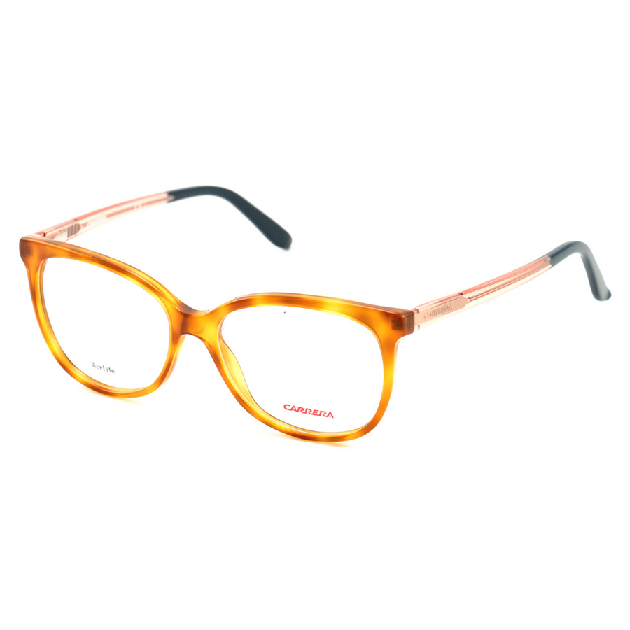 Preloved - Carrera Womens 51mm Havana Peach Eyeglasses Ca6648-Qkx One Color