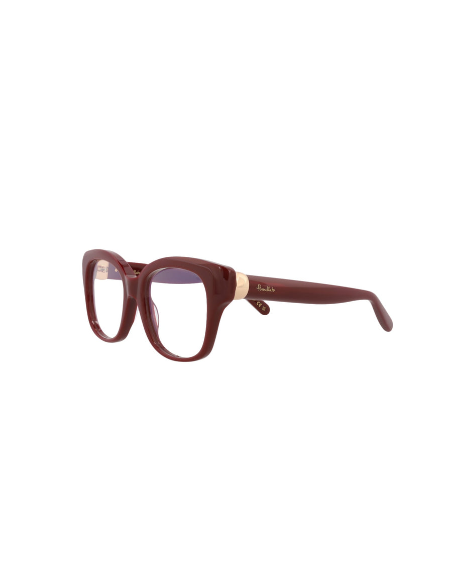 Preloved - Pomellato Womens 52 Mm Burgundy Eyeglasses Pm0121o-30014239-003 One Color
