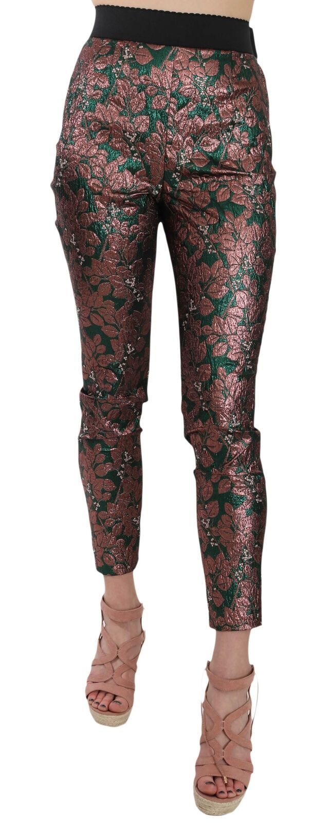 Dolce & Gabbana 100% Polyester trousers in multicolor