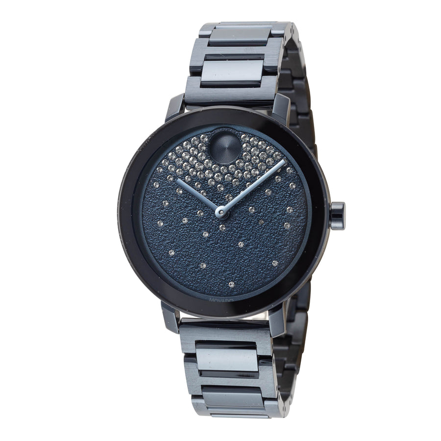 Preloved - Movado Womens Bold 34mm Quartz Watch 3600706 One Color Watches