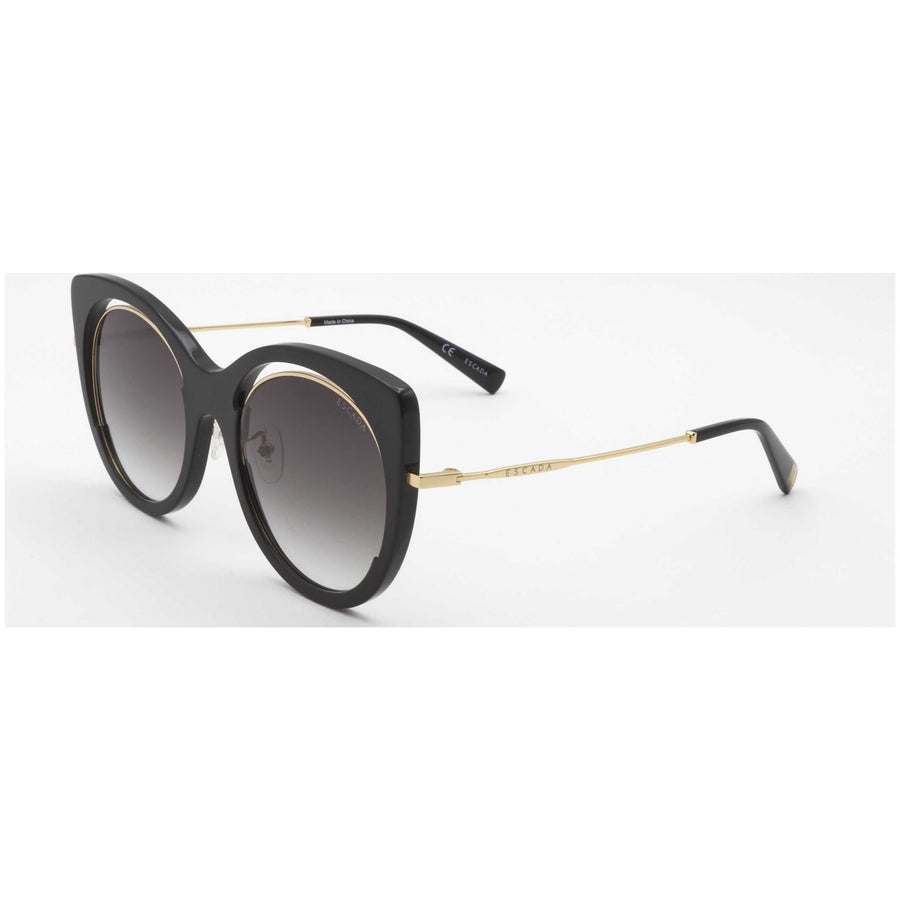 Preloved - Escada Womens 54mm Black Sunglasses Sesa58f-A02wb-54 One Color