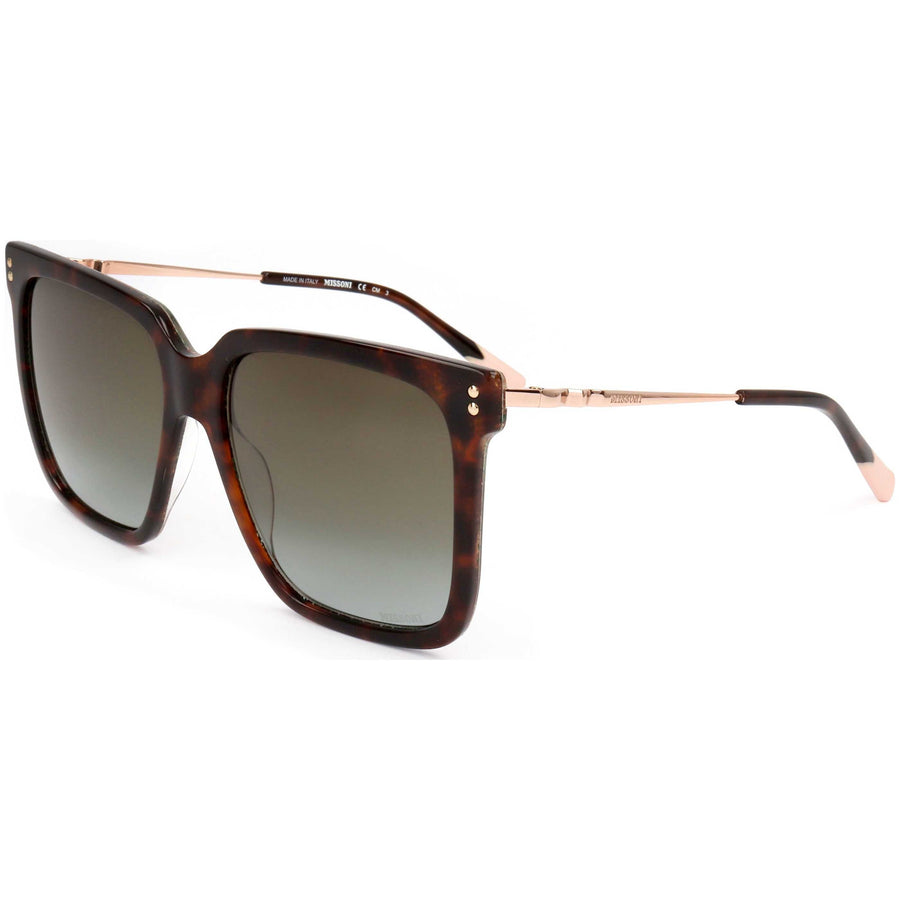 Preloved - Missoni Womens 57mm Havana Sunglasses Mis0107-S-086-57 One Color