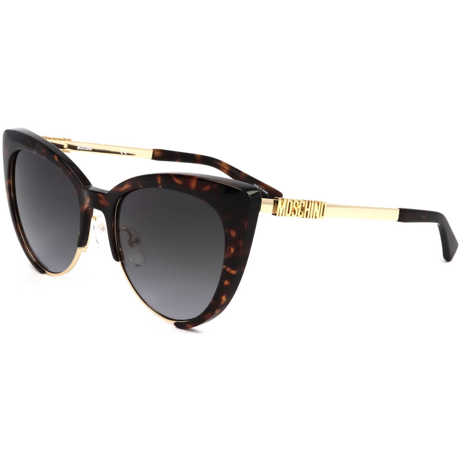 Preloved - Moschino Womens 55mm Havana Sunglasses Mos040-S-086-55 One Color