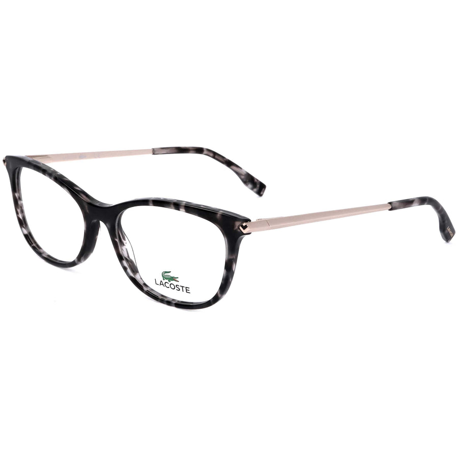 Preloved - Lacoste Womens 53mm Black Havana Eyeglasses L2863-215-53 One Color