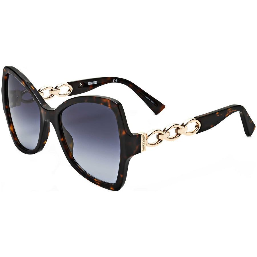 Preloved - Moschino Womens 54mm Black Sunglasses Mos099-S-086-54 One Color