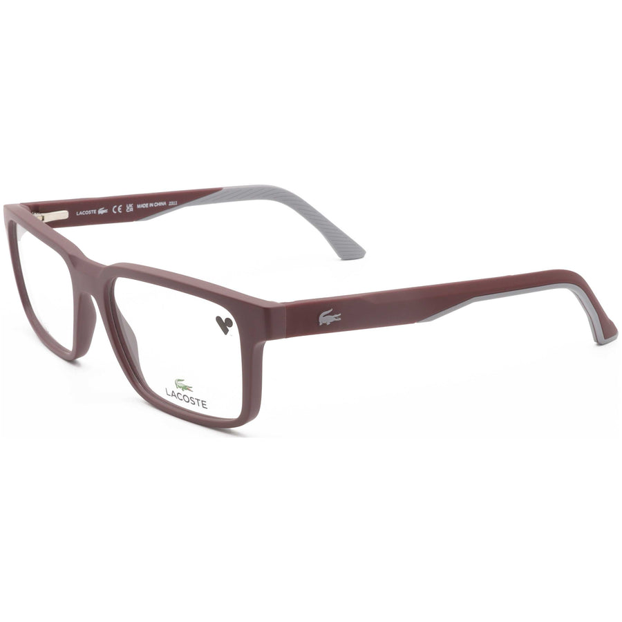 Preloved - Lacoste Mens 55mm Dark Red Eyeglasses L2922-603-55 One Color
