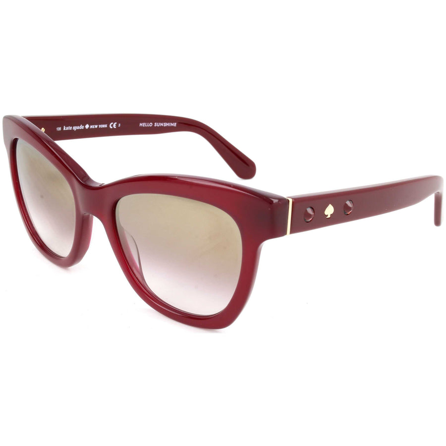 Preloved - Kate Spade Womens Krissy 52mm Red Sunglasses Krissy-S-S1k-52 One Color