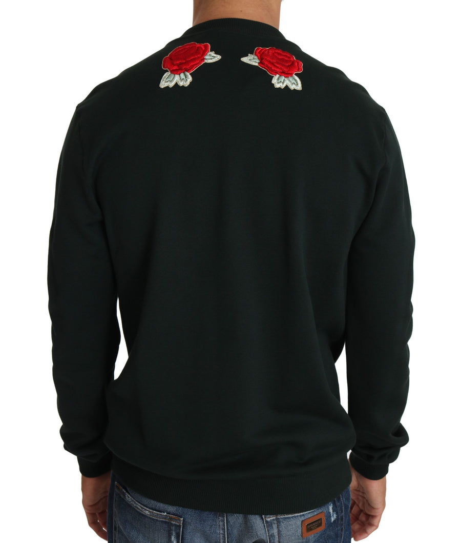 Dolce & Gabbana 100% Cotton sweatshirt in black