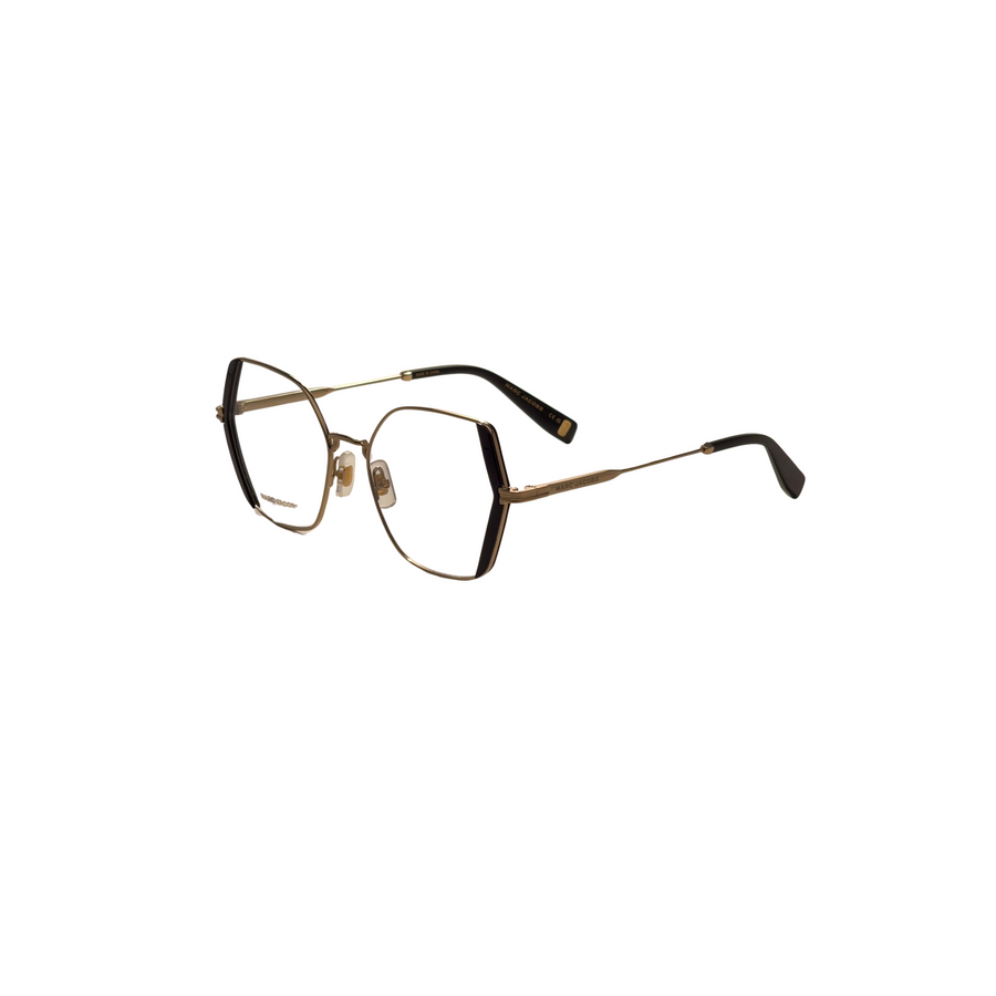 Preloved - Marc Jacobs Womens 54 Mm Black Gold Eyeglasses Mj1068-0rhl-17 One Color