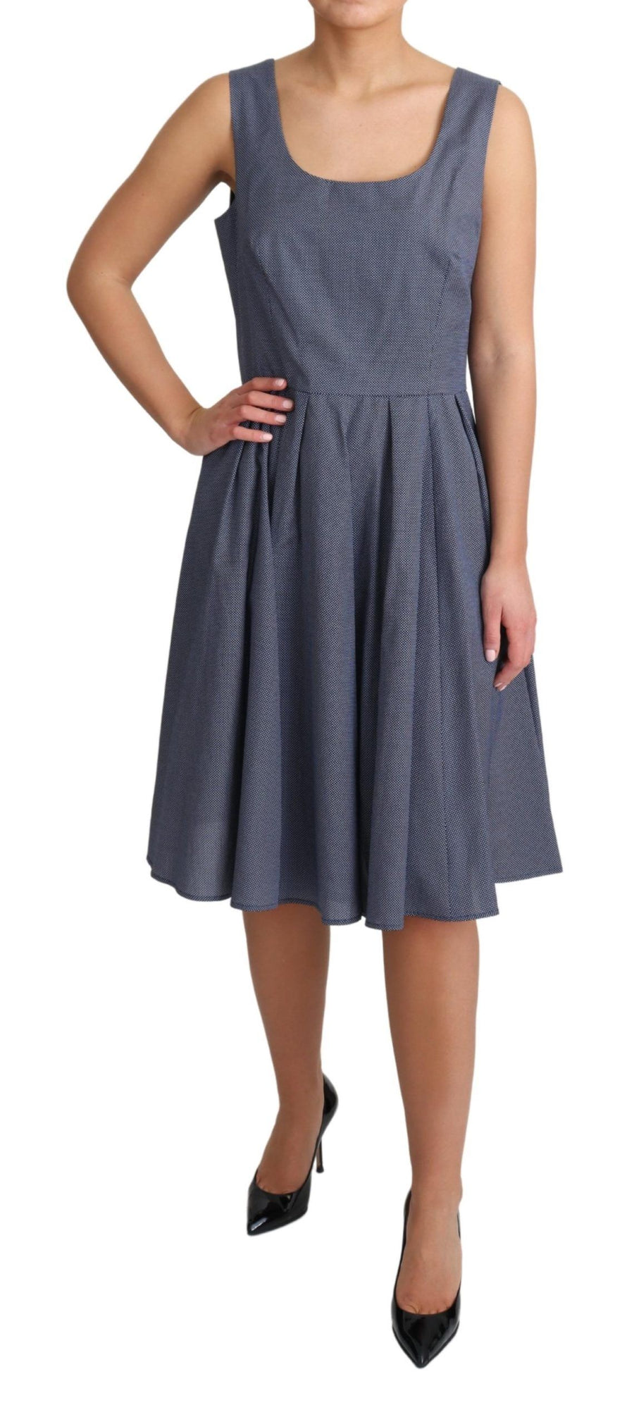 Dolce & Gabbana 100% Cotton dress in blue