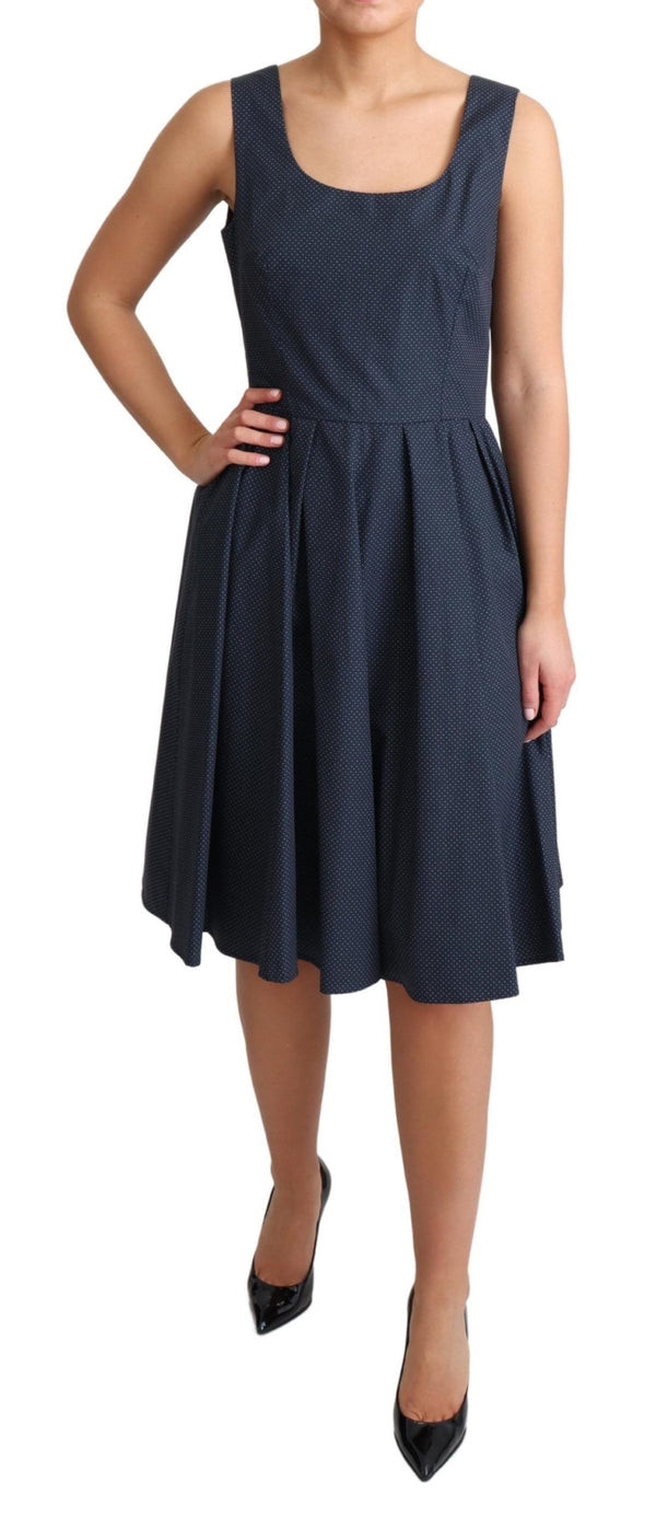 Dolce & Gabbana 100% Cotton dress in blue