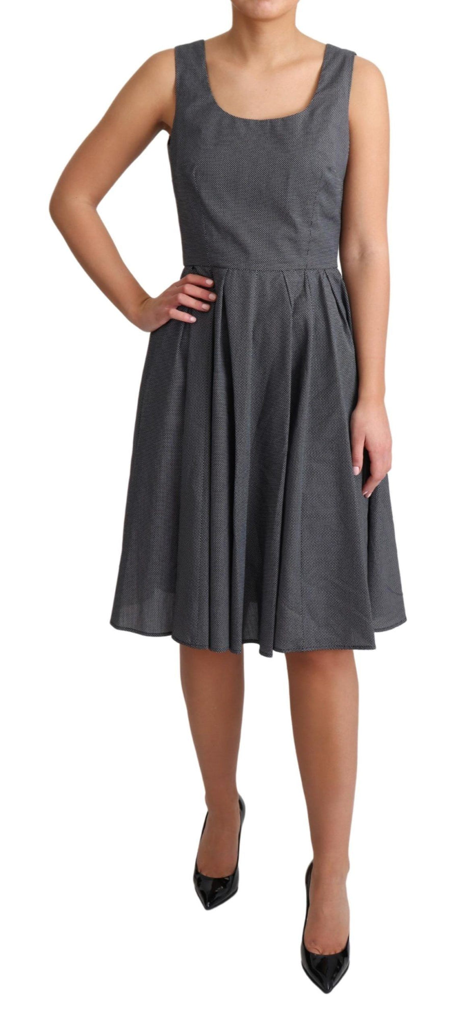 Dolce & Gabbana 100% Cotton dress in gray