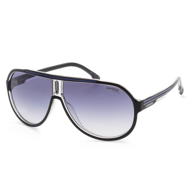 Preloved - Carrera Mens 64mm Black Blue Sunglasses Ca1057-S-D51-08 One Color