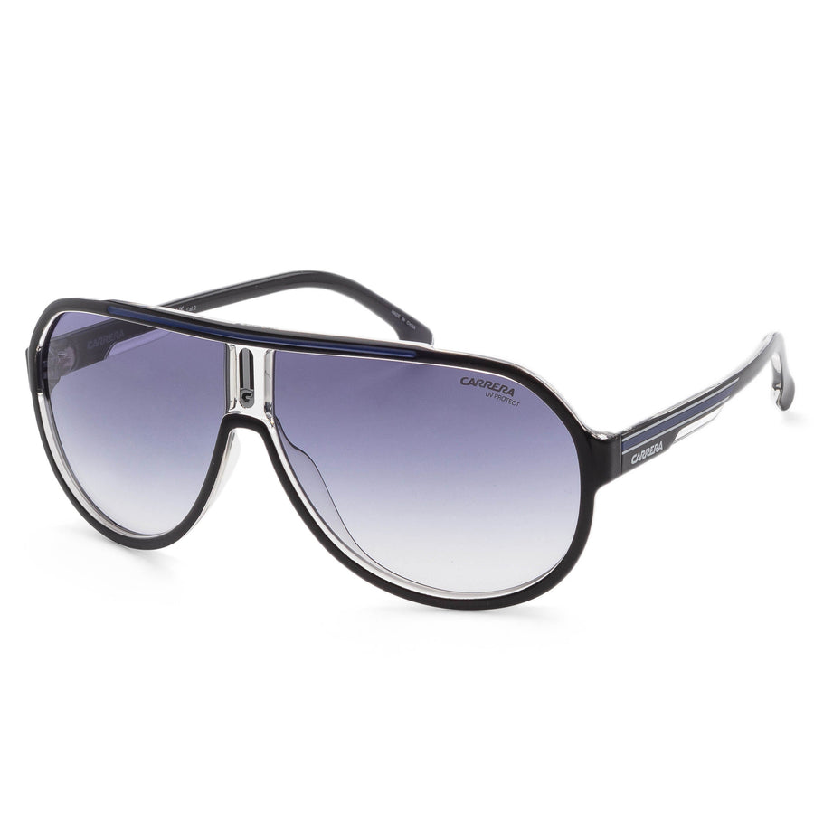 Preloved - Carrera Mens 64mm Black Blue Sunglasses Ca1057-S-D51-08 One Color