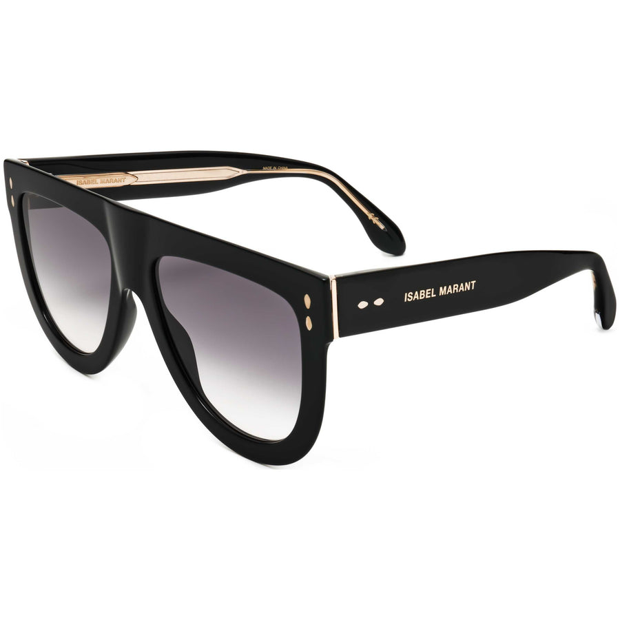 Preloved - Isabel Marant Womens 57mm Black Sunglasses Im0075-S-807-57 One Color