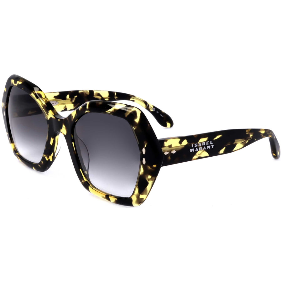Preloved - Isabel Marant Womens 53 Mm Yellow Havana Sunglasses Im0107-G-S-Scl-53 One Color