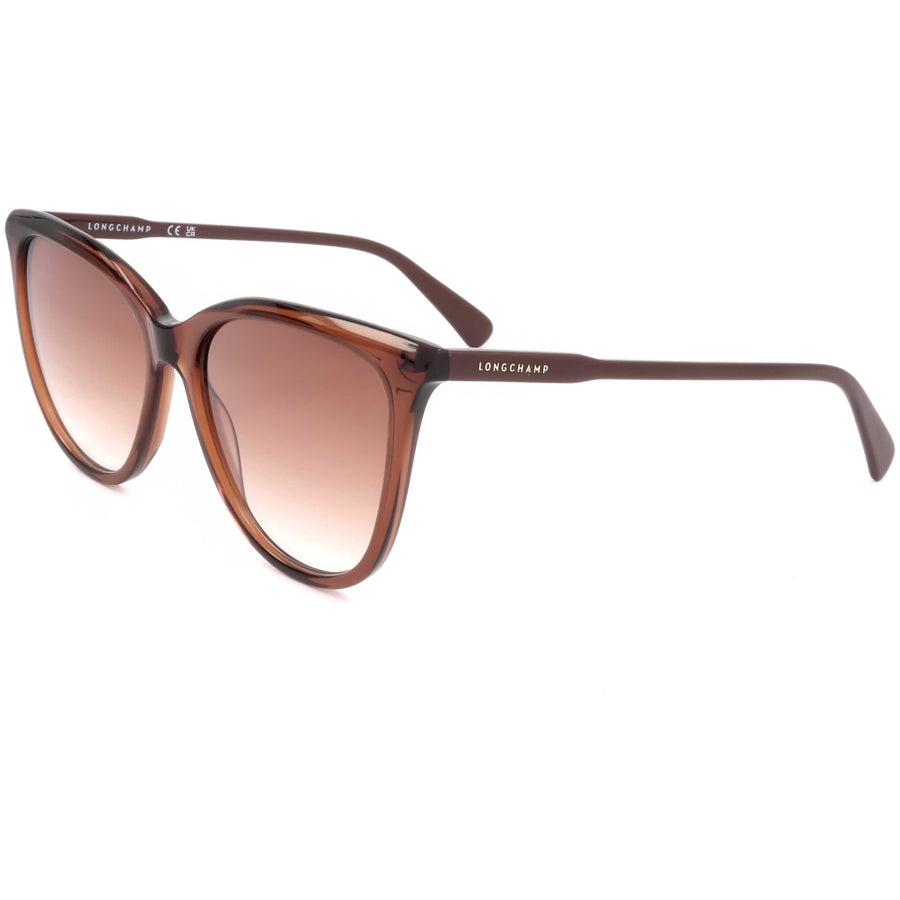 Preloved - Longchamp Womens 56mm Brown Sunglasses Lo718s-201 One Color