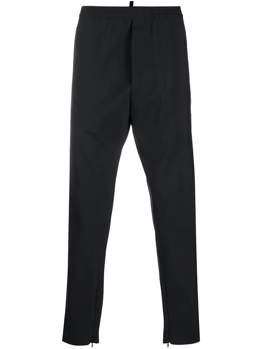 Dsquared2 Virgin Wool 95% trousers in black