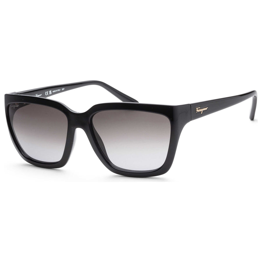 Preloved - Ferragamo Womens 59mm Black Sunglasses Sf1018s-001 One Color
