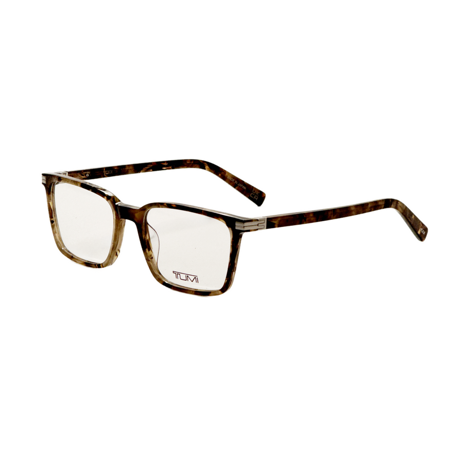 Preloved - Tumi Womens 53 Mm Brown Olive Eyeglasses Vtu523-5392ix One Color