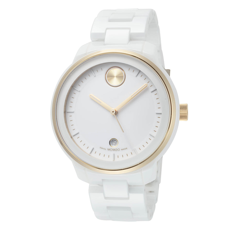 Preloved - Movado Womens Bold 38.5mm Quartz Watch 3600934 One Color Watches